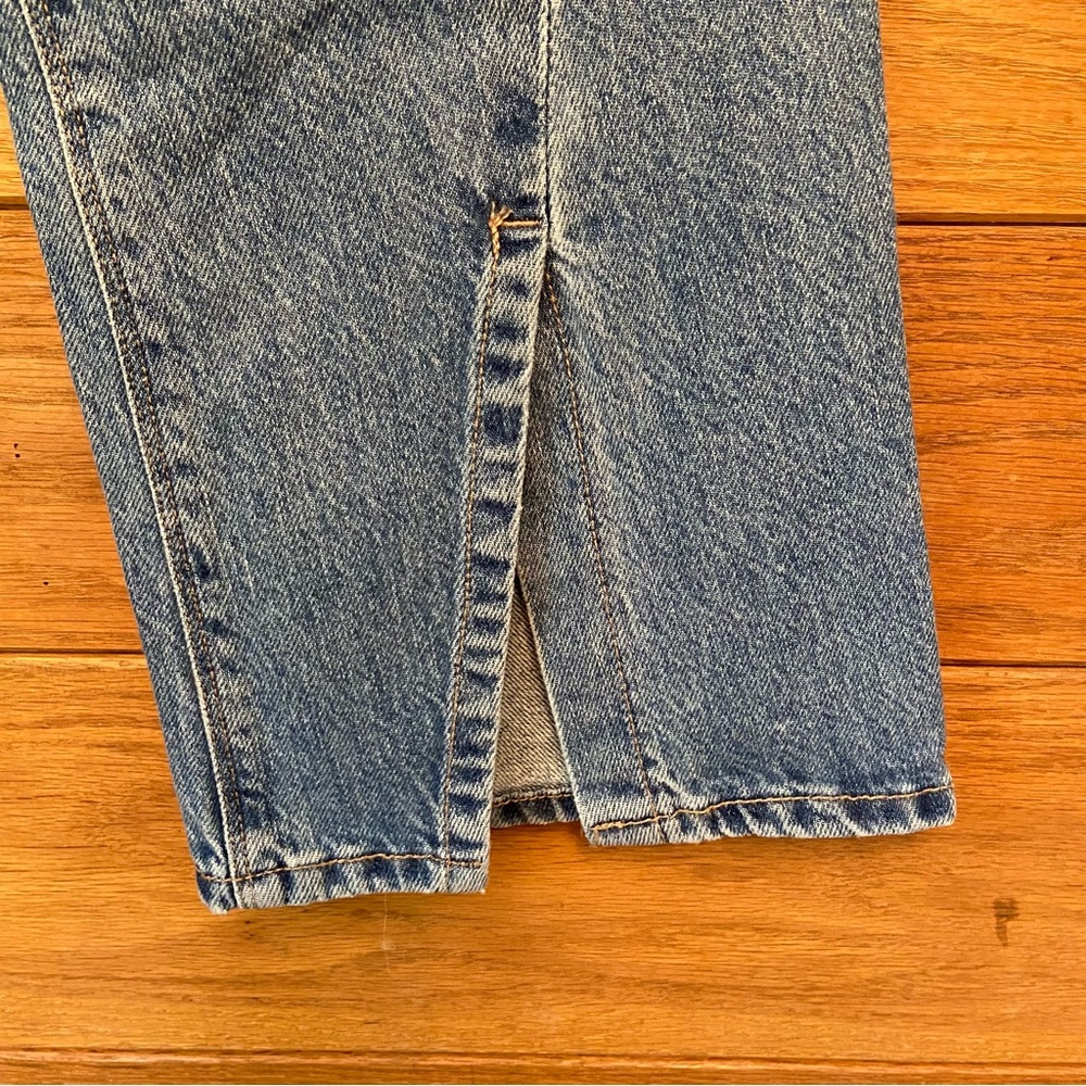 American Eagle 90s Bootcut Split Hem Distressed J… - image 3